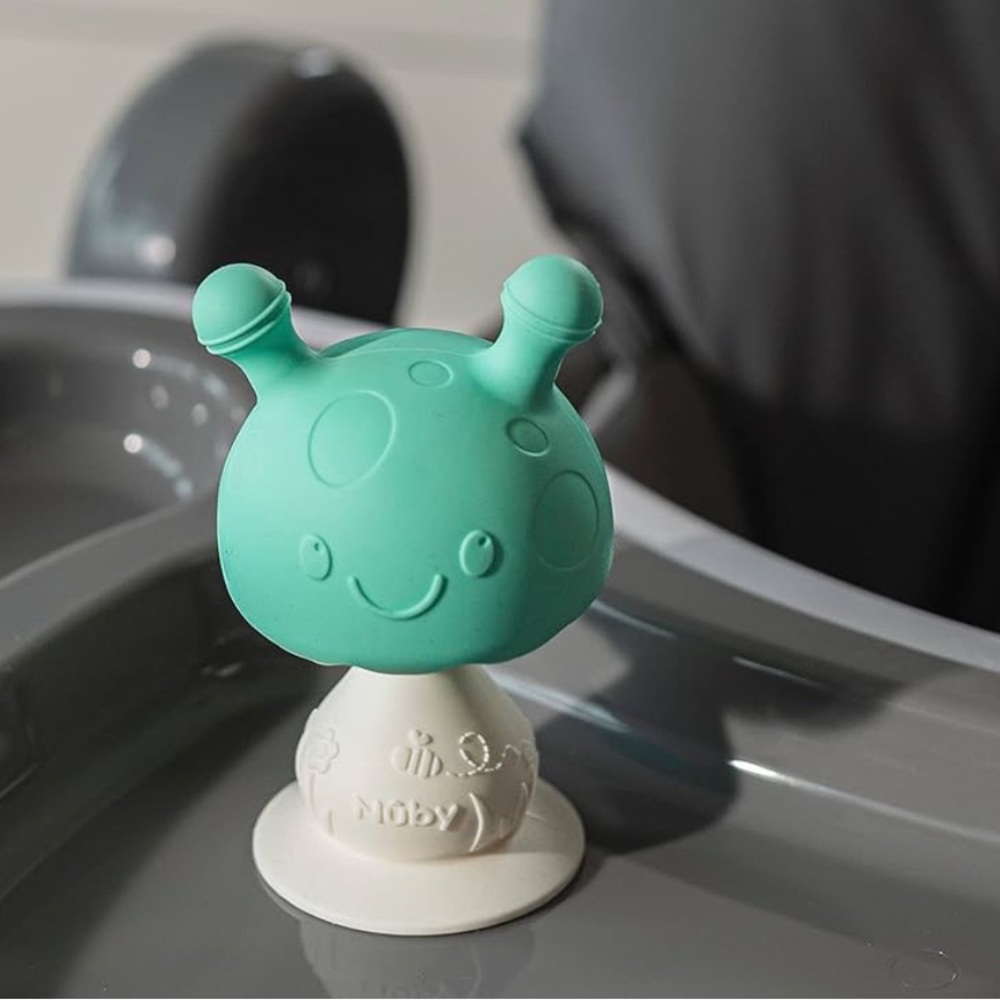 Noby Green and Cream Alien Learning Toy